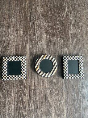 Mackenzie Childs Courtley Frames Set (set of 3)